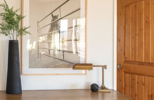 Yucca Valley Villa | Romantic Spanish revival w/ hot tub & views - 5 min from Joshua Tree