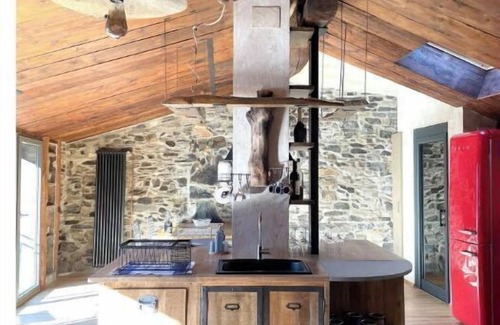 Laglio House | Romantic stone house with wide view of Lake Como and Villa Oleandra