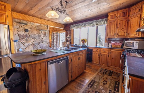 Beaver Cove House | Romantic sunset escape w/Moosehead Lake & mountain views, hot tub & fireplace