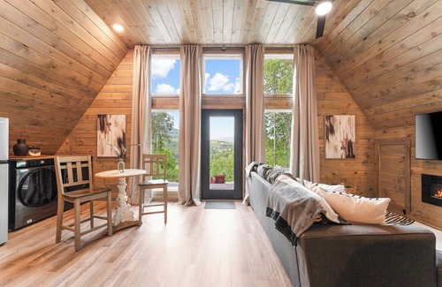 Jasper Cabin | Romantic Sunsets Couples A Frame H/T Buffalo River