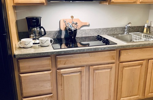 Saugatuck Condo | ROMANTIC TOP FLOOR, DOWNTOWN NESTING w KING BED & WATER VIEW OF MT. BALDHEAD