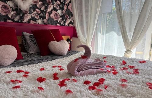 Pouilly Apartment | Romantisme et glamour 2 avec spa , clim et jardin