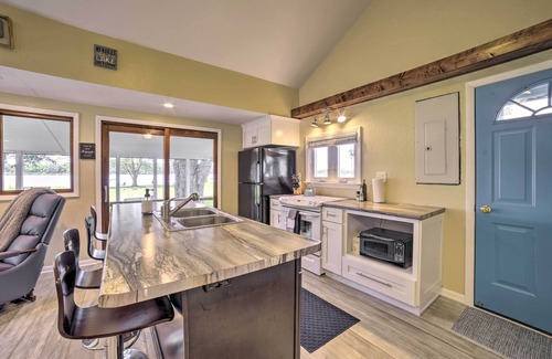 Brimfield Cottage | Rome City Waterfront Oasis w/Beach & Dock!