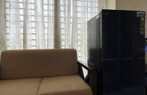 Basundhara Residential Area Apartment | Roof top One Bed Fully Furnished Apartment with Kitchen, small Living & Bathroom
