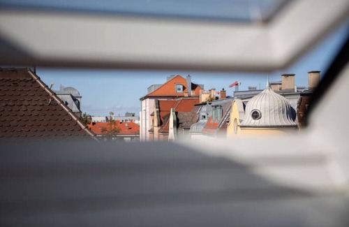 Innenstadt Apartment | Rooftop Arts & Crafts Apartment with 3 Terraces in Augsburg City