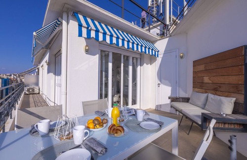 Nice City Centre Apartment | Rooftop At Palais De La Buffa, Nice, France