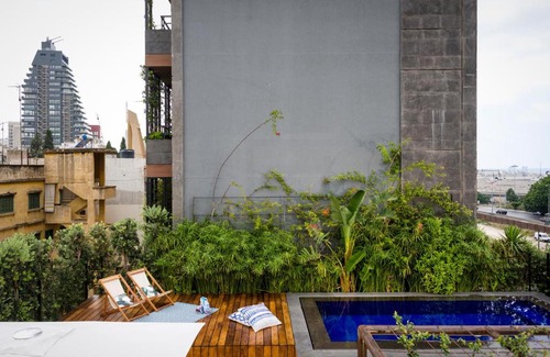 Mar Mikhael Apartment | Rooftop Cabana with Private Pool