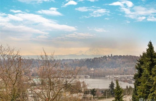 Wallingford House | Rooftop Patio with Waterview, Private Garden & Grill 3BR 3BA- Modern Cityscape