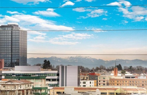 Wallingford House | Rooftop Patio with Waterview, Private Garden & Grill 3BR 3BA- Modern Cityscape