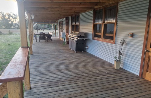 Duncan House | RoolagoonHomestead large deck and large gardens ideal for families. Pet friendly