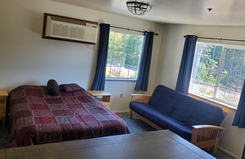 Stevenson Cabin | Room # 2 with kitchen and bathroom, 2nd floor with stairs