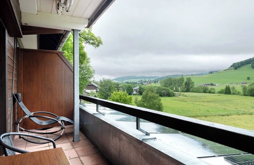 Bernau Apartment | Room 'Doppelzimmer 1' with Mountain View, Balcony and Wi-Fi