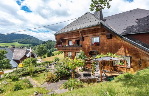 Bernau Apartment | Room 'Doppelzimmer 7' with Mountain View, Shared Terrace and Wi-Fi