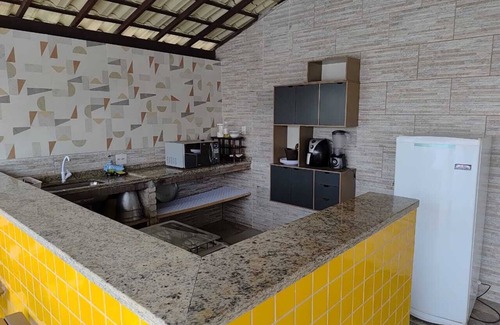 Barra Nova Villa | Room for three people with air conditioning, minibar, smart TV and hammock on the balcony