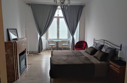 Ganshoren House | Room in B&B - Spacious Room With Beautiful View of the Koekelberg Basilica