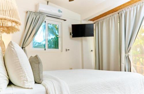 Las Penitas House | Room in Lodge - Sandia 8 - Double room with sea view, terrace or balcony