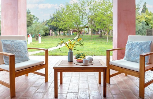 Santa Maria La Palma Apartment | Room 'Matrimoniale' with Private Terrace, Wi-Fi and Air Conditioning