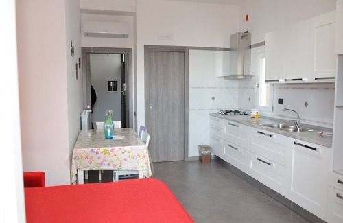 Cetara Apartment | Room 'Monolocale Scirocco Sea View' with Sea View, Wi-Fi and Air Conditioning
