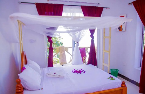 Nungwi Bed & Breakfast | Room Nas- right side sea view 2nd flat with 2 guests