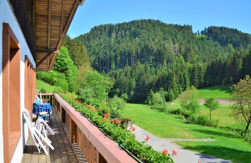 Hornberg Apartment | Room 'Talblick' with Mountain View, Balcony and Wi-Fi