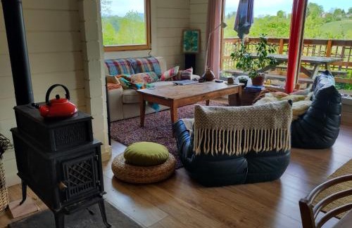 Rimont House | Room with en suite bathroom in cosy wooden house