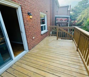 Mississauga House | Room With Private Patio Next to Toronto Airport