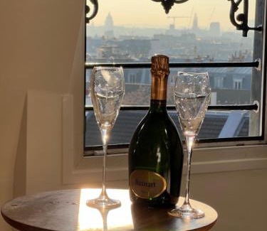 Quartier de la Folie-Mericourt House | Rooms with fabulous view on Paris roofs
