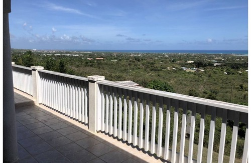Estate Whim House | Roomy 3 bedroom two bath structure on a hill overlooking the Caribbean Sea