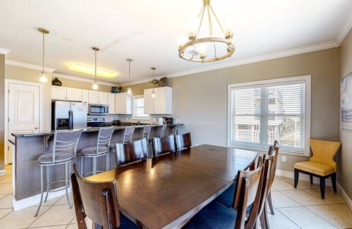 Gulf Shores House | Roomy coastal Gulf front retreat w/private Gulf-front splash pool & Gulf view