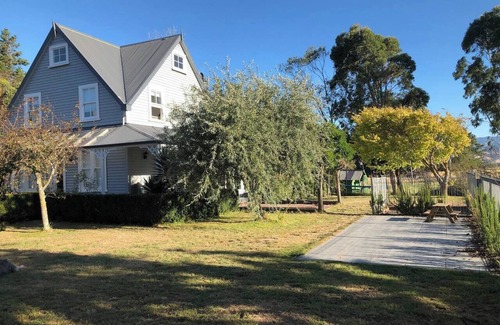 Kahutara House | Rose Cottage - summer pool - Kahutara, Wairarapa