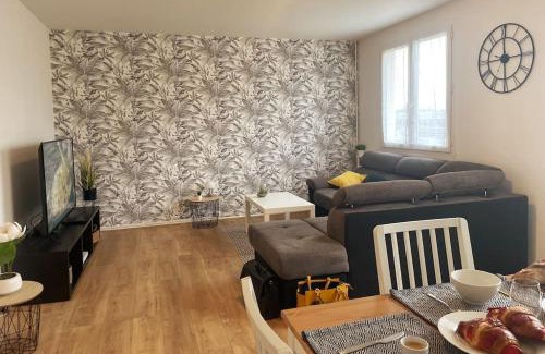 Coteaux Ouest Apartment | Rouen Port de plaisance et MIN - Appart lumineux
