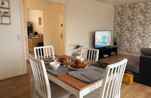 Coteaux Ouest Apartment | Rouen Port de plaisance et MIN - Appart lumineux
