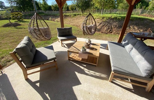 La Chaise-Baudouin Other | Roulotte 4pers SPA Terrain multisport