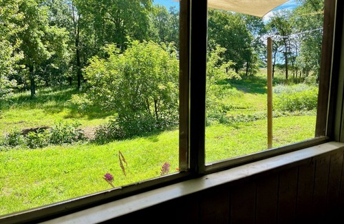 Gaugeac Cabin | Roulotte Confortable Avec Vue Imprenable, Hamac et Sanitaires Séparés