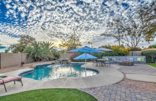 Gilbert House | Route 66 Oasis in Downtown Gilbert with Heated Pool & Mini Golf