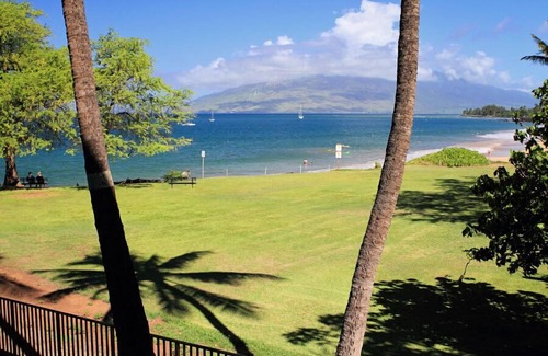 Kihei Condo | Royal Mauian #202 - Oceanview Gem Steps Away from Dining and Shopping!"