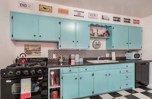 Amarillo House | RT 66 mid-Century home with hip-retro vibes.