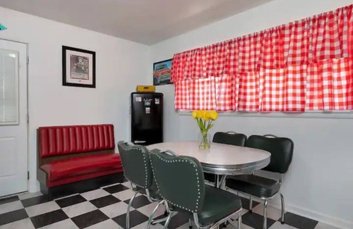 Amarillo House | RT 66 mid-Century home with hip-retro vibes.