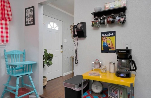 Amarillo House | RT 66 mid-Century home with hip-retro vibes.