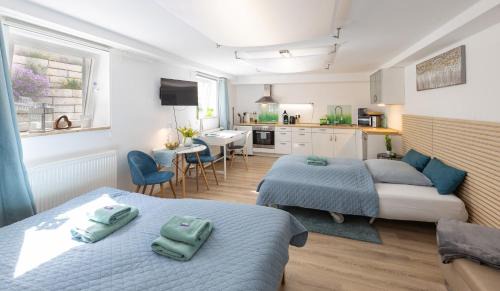 Munchen District Apartment | Ruhig Top mod Studio Appartement,privater Eingang