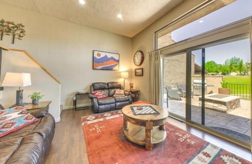 Ruidoso Apartment | Ruidoso Golf Condo - Patio and Mountain View!