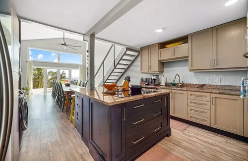 North Side House | Rum Reef, 6 bedroom house in North Side, pool, private beach, kayaks, bikes.