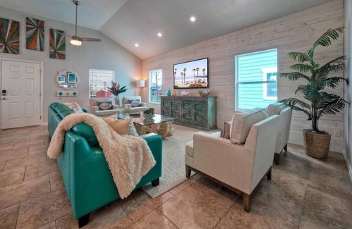 Port Aransas House | Rum Runner-Heated Pool, Near the Beach