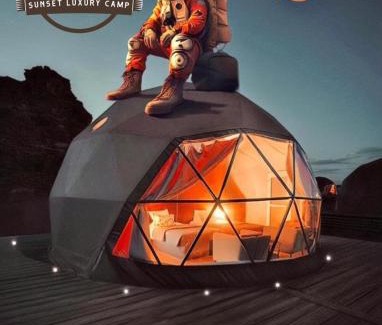 Wadi Rum Bed & Breakfast | RUM SUNSET BUBBLES lUXURY CAMP