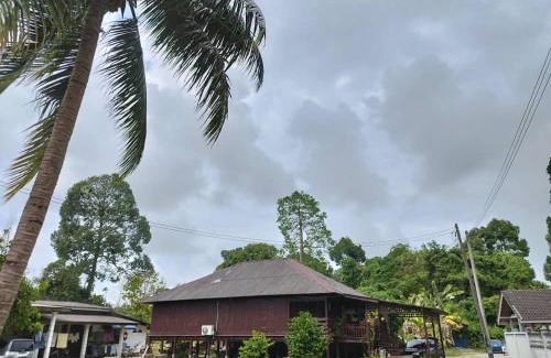 Kampung Wakaf Nyior Kembar House | Rumah Kayu Aboh