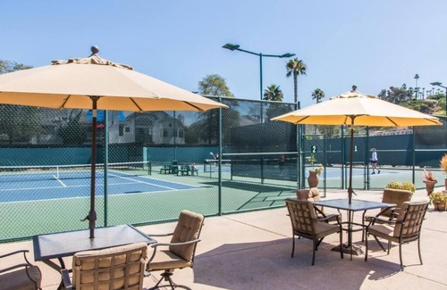 Solana Beach Condo | Run to Del Mar Racetrack for the Breeders Cup! Spacious full one-bedroom condo.