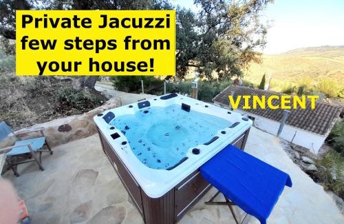 Tolox House | Rural cottage VINCENT van Gogh, with spectacular pool & OPTIONAL private 6 guests jacuzzi
