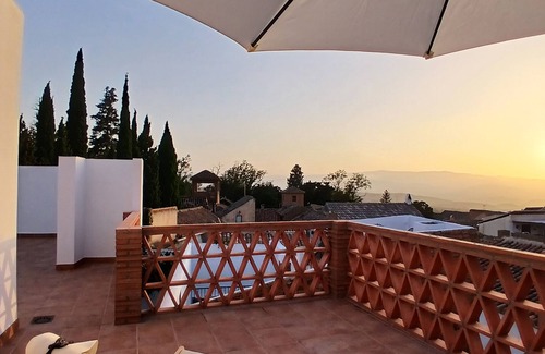 Lecrin Cottage | Rural house "El mirador del Valle" with fireplace in Granada