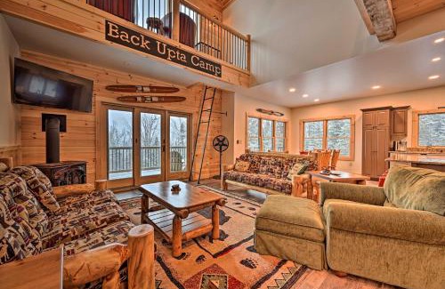 Pittsburg House | Rustic 3-Story Pittsburg Cabin with Lake and Mtn Views