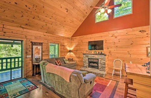 Andrews House | Rustic Andrews Cabin Rental with Deck and Fire Pit!